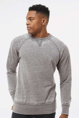 J. America 8920 - Vintage Zen Fleece Crewneck Sweatshirt