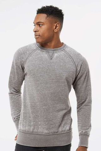 J. America 8920 - Vintage Zen Fleece Crewneck Sweatshirt