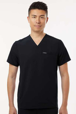 Jaanuu M10002 - Platt 3-Pocket Scrub V-Neck Top