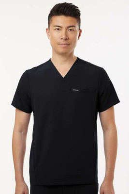 Jaanuu M10002 - Platt 3-Pocket Scrub V-Neck Top