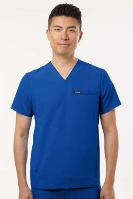 Jaanuu M10002 - Platt 3-Pocket Scrub V-Neck Top