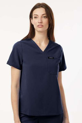 Jaanuu W10001 - Womens Rhena Essential 1-Pocket Scrub V-Neck Top
