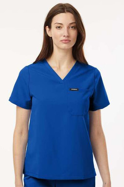 Jaanuu W10001 - Womens Rhena Essential 1-Pocket Scrub V-Neck Top