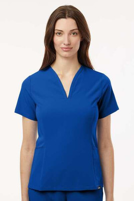 Jaanuu W10003 - Women's Calix Fit & Flare Scrub V-Neck Top
