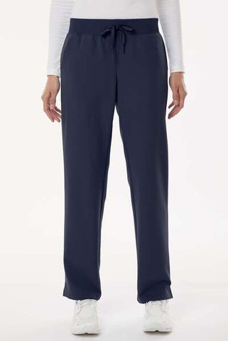 Jaanuu W20001P - Pantalón médico Xenos Essential con cintura de punto, mujer - Tallas pequeñas