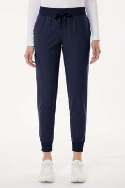 Jaanuu W20003P - Womens Silex Knit-Waist Scrub Joggers - Petite Sizes