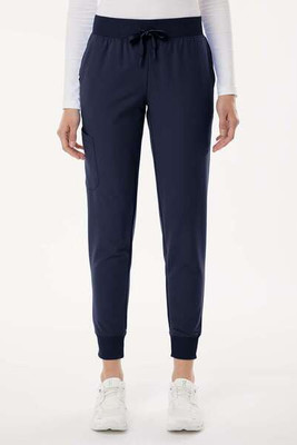 Jaanuu W20003P - Women's Silex Knit-Waist Scrub Joggers - Petite Sizes