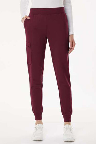 Jaanuu W40001P - Womens Rubi Ultrasoft Scrub Joggers - Petite Sizes