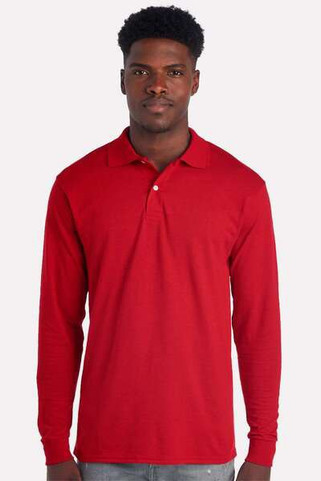 JERZEES 437LR - Dri-Power® Long Sleeve Polo