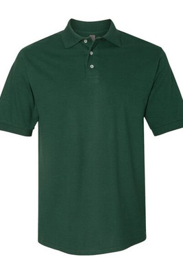 JERZEES 443M - Polo de piqué 100% algodón hilado en anillos