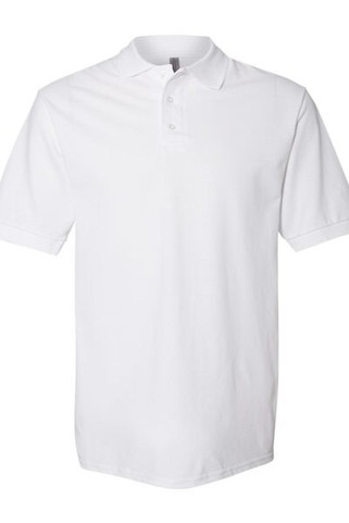 JERZEES 443M - Polo de piqué 100% algodón hilado en anillos