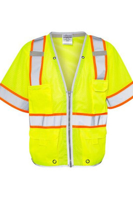 Kishigo 1550-1551 - Premium Brilliant Series® Heavy Duty Class 3 Vest