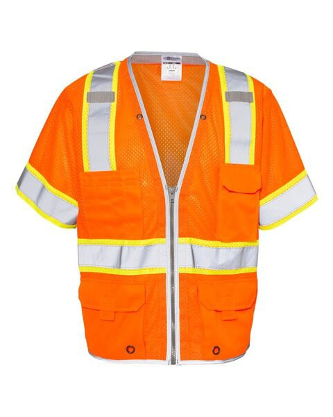 Kishigo 1550-1551 - Premium Brilliant Series® Heavy Duty Class 3 Vest
