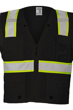 Kishigo B100-111 - EV Series® Enhanced Visibility Multi-Pocket Mesh Vest