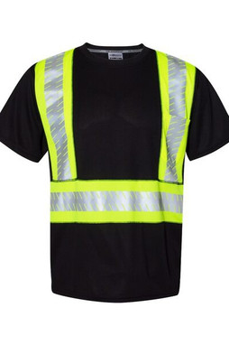 Kishigo B200-204 - EV Series® Enhanced Visibility Contrast Pocket T-Shirt