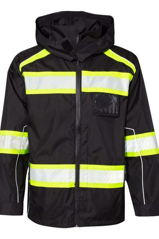 Kishigo B300-303 - Chaqueta Premium de visibilidad mejorada Serie EV
