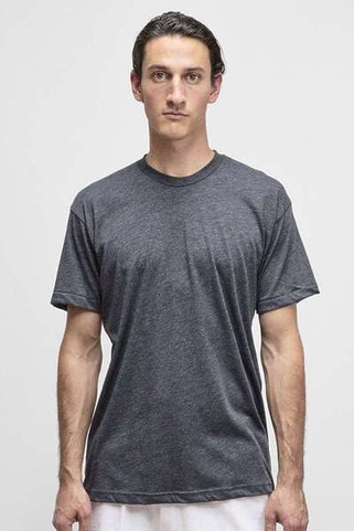 Los Angeles Apparel FF01 - USA-Made 50/50 Poly/Cotton T-Shirt