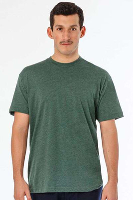 Los Angeles Apparel FF01 - Camiseta USA-Made 50/50 Poliéster/Algodón