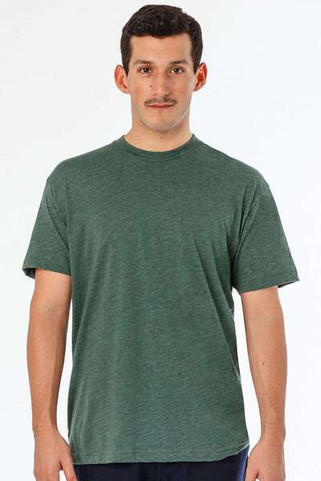 Los Angeles Apparel FF01 - Camiseta USA-Made 50/50 Poliéster/Algodón