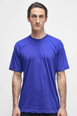 Los Angeles Apparel FF01 - USA-Made 50/50 Poly/Cotton T-Shirt