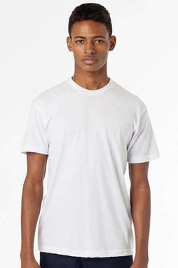Los Angeles Apparel FF01 - USA-Made 50/50 Poly/Cotton T-Shirt