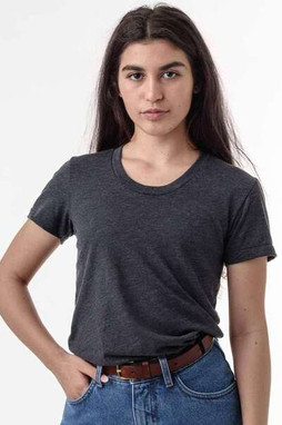 Los Angeles Apparel FF3001 - USA-Made Womens 50/50 T-Shirt
