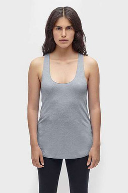 Los Angeles Apparel TR3008 - Camiseta de tirantes Triblend Racerback para mujer, fabricada en EE.UU