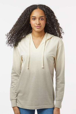 MV Sport W20185 - Women's French Terry Ombré Hooded Sweatshirt