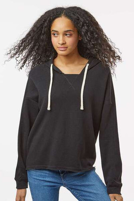 MV Sport W23101 - Sudadera con capucha Angel Fleece Crop de mujer