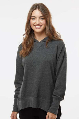 MV Sport W23720 - Womens French Terry Hooded Sweatshirt