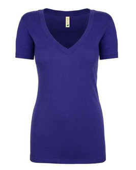 Next Level 4240 - Camiseta de cuello en V Eco Performance para mujer
