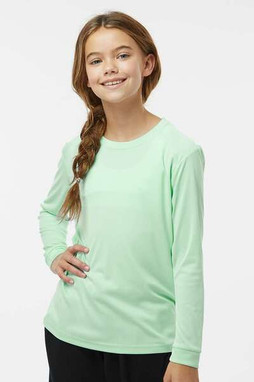 Paragon 218Y - Youth Long Islander Performance Long Sleeve T-Shirt