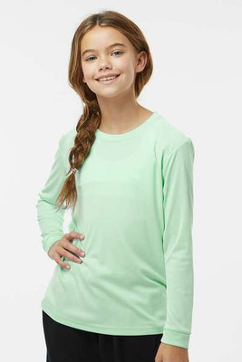 Paragon 218Y - Youth Long Islander Performance Long Sleeve T-Shirt