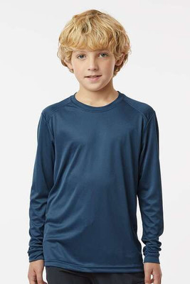 Paragon 218Y - Youth Long Islander Performance Long Sleeve T-Shirt