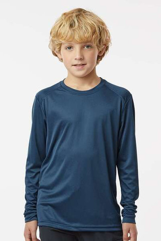Paragon 218Y - Youth Long Islander Performance Long Sleeve T-Shirt