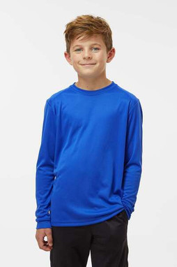 Paragon 218Y - Youth Long Islander Performance Long Sleeve T-Shirt