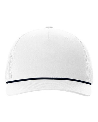 Richardson 112FPR - Gorra Trucker de cinco paneles con cuerda