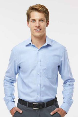 Tommy Hilfiger 13TH106 - Camisa Oxford de algodón New England