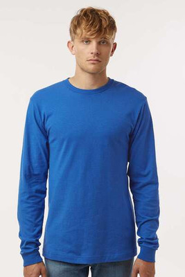 Tultex 202LS - Camiseta de manga larga de punto fino