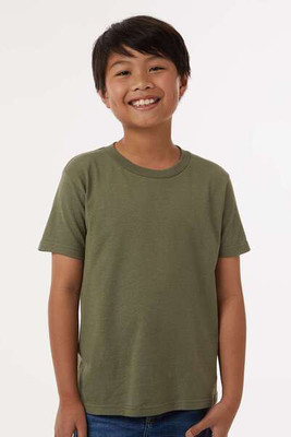 Tultex 235 - Camiseta juvenil de punto fino