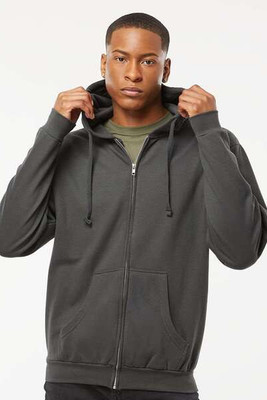 Tultex 331 - Sudadera con capucha y cremallera