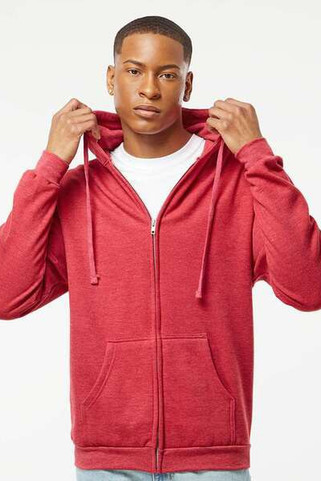 Tultex 331 - Full-Zip Hooded Sweatshirt