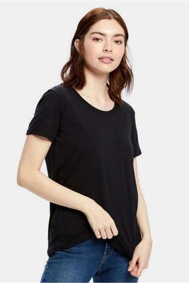 US Blanks US115 - Camiseta Boyfriend de corte holgado para mujer