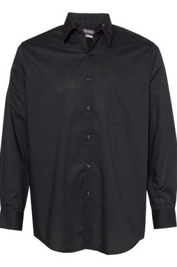 Van Heusen 13V5052 - Broadcloth Point Collar Solid Shirt