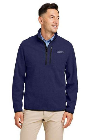 vineyard vines K004694 - Jersey de montaña con cremallera y forro polar