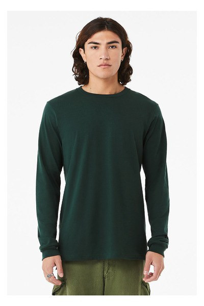 Bella+Canvas 3501 - T-shirt à manches longues en jersey pour hommes