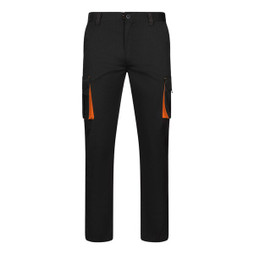 Velilla 36031 - Two-tone, multi-pocket stretch trousers (240g/m²), in cotton (46%), EME (38%) and polyester (16%)