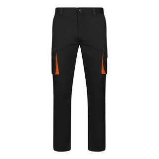 Velilla 36031 - Two-tone, multi-pocket stretch trousers (240g/m²), in cotton (46%), EME (38%) and polyester (16%)