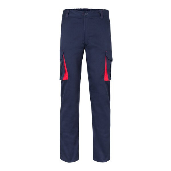 Velilla 36031 - Two-tone, multi-pocket stretch trousers (240g/m²), in cotton (46%), EME (38%) and polyester (16%)