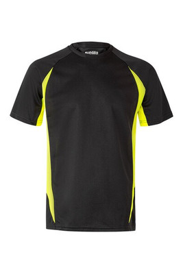 Velilla 36034 - Dvoubarevné technické tričko z ptačí perspektivy (160 g/m²), z polyesteru (100 %)